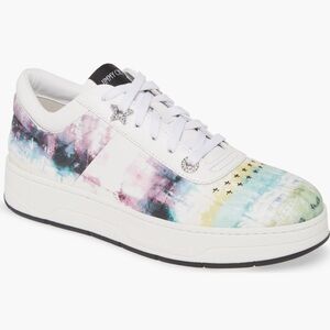 Jimmy Choo Hawaii Tie-Dye Sneakers
